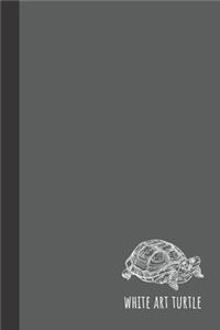 white art turtle