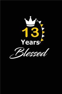 13 years Blessed