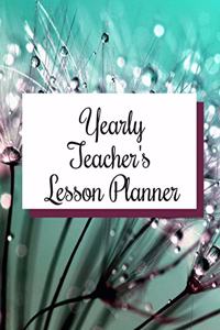 Yearly Teacher's Lesson Planner