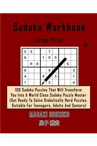 Sudoku Workbook-Large Print #1