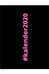 Kalender 2020 - Wochenplaner!