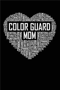 Color Guard Mom Heart