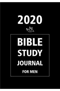 Bible Study Journal for men 2020
