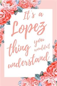 It's a Lopez Thing You Wouldn't Understand