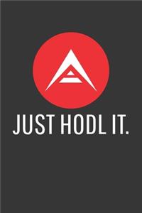 Just Hodl It Ark Notebook