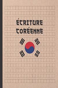 Écriture Coréenne