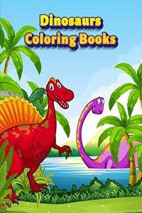 Dinosaurs Coloring Books