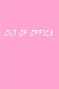 Out of Office Travel Meme Notebook
