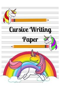 Cursive Writing Paper