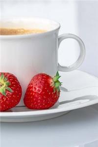 Strawberries and Coffee Notebook