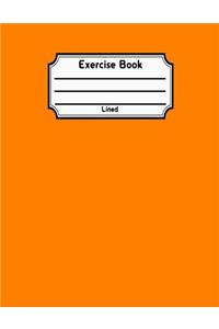 Exercise Book Lined