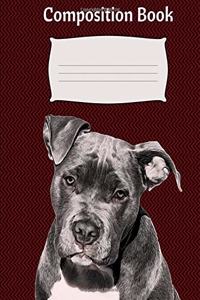 Pit Bull Composition Book