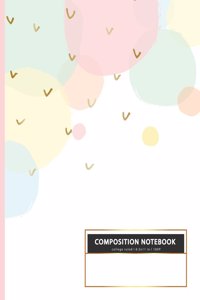 COMPOSITION NOTEBOOK College ruled l 8.5x11 in l 100 P