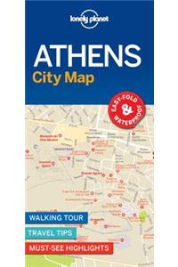Lonely Planet Athens City Map