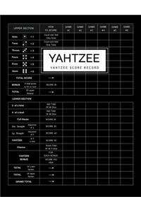 Yahtzee Score Record