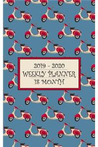 18 Month Weekly Planner 2019-2020