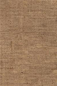 Burlap Journal