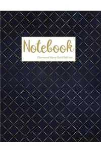 Notebook Diamond Navy Gold Edition
