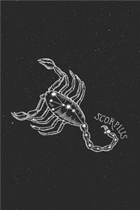 Scorpius Zodiac Lined Notebook Journal