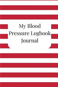 My Blood Pressure Logbook Journal