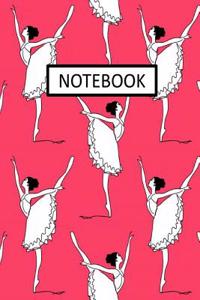 Notebook: Ballerina Gift Journal