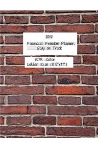 2019 Financial Freedom Planner, Stay on Track