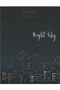 Night Sky Composition Notebook
