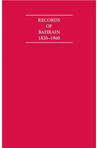 Records of Bahrain 1820–1960 8 Volume Set