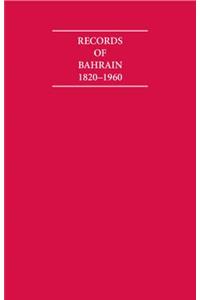 Records of Bahrain 1820-1960 8 Volume Set