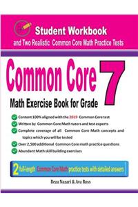 Common Core Math Exercise Book for Grade 7