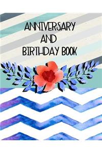 Anniversary And Birthday Book