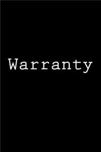 Warranty