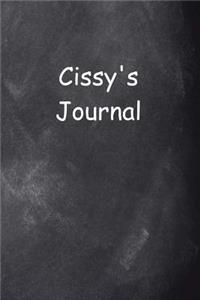 Cissy Personalized Name Journal Custom Name Gift Idea Cissy