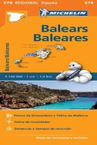 Baleares - Michelin Regional Map 579
