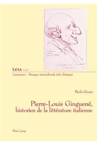 Pierre-Louis Ginguené, Historien de la Littérature Italienne