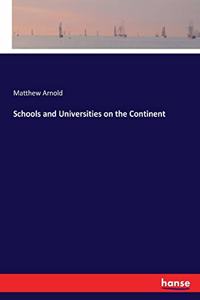 Schools and Universities on the Continent