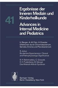 Ergebnisse Der Inneren Medizin Und Kinderheilkunde / Advances in Internal Medicine and Pediatrics