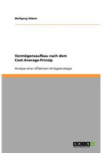 Vermögensaufbau nach dem Cost-Average-Prinzip