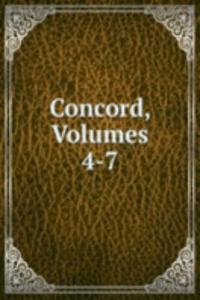 Concord, Volumes 4-7