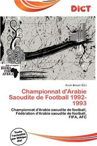 Championnat D'Arabie Saoudite de Football 1992-1993