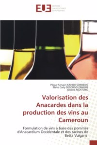 Valorisation des Anacardes dans la production des vins au Cameroun