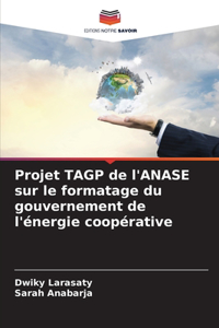 Projet TAGP de l'ANASE sur le formatage du gouvernement de l'énergie coopérative