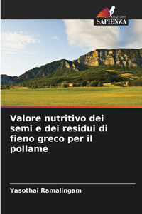 Valore nutritivo dei semi e dei residui di fieno greco per il pollame