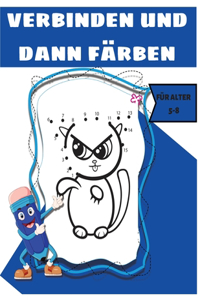 Verbinden Und Dann Ausmalen Für Kinder 4-8