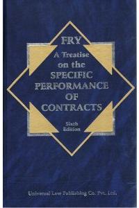 A Treatise on the Specific Performance of Contracts
