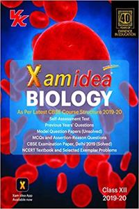 Xam Idea Biology for CBSE Class 12- 2020 Exam