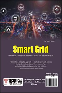 Smart Grid for BE Anna University R17 CBCS (VIII-EEE/Prof. Elec.-VI- EE8019)