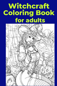 Witchcraft Coloring Book for adults