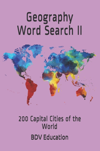 Geography Word Search II