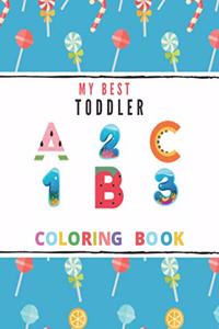 My Best Toddler Coloring Book